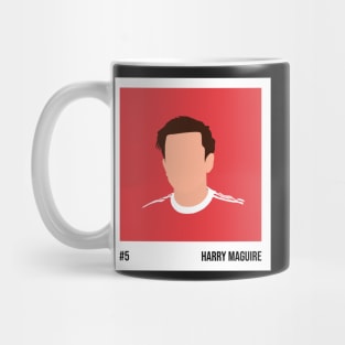 Harry Maguire Minimalistic Camera Film Mug